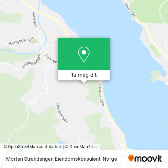 Morten Strandengen Eiendomskonsulent kart