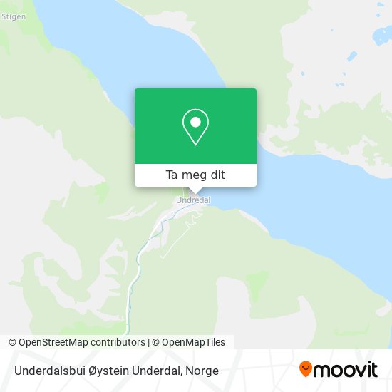 Underdalsbui Øystein Underdal kart