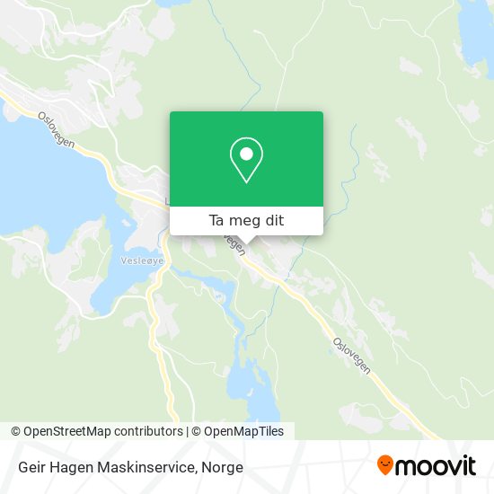Geir Hagen Maskinservice kart