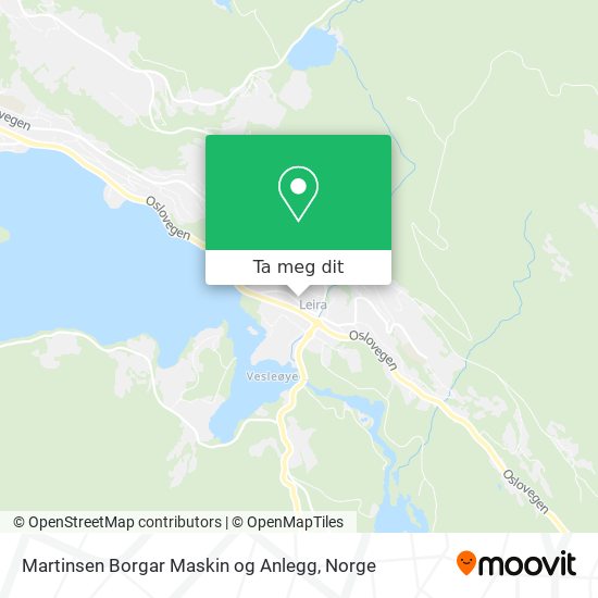 Martinsen Borgar Maskin og Anlegg kart