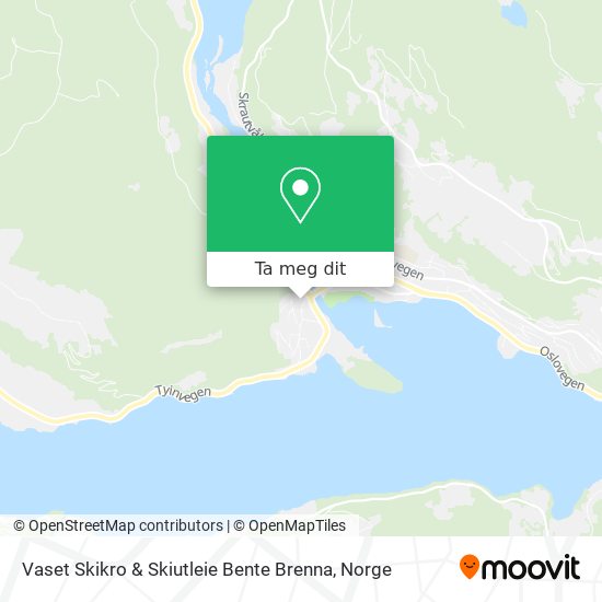 Vaset Skikro & Skiutleie Bente Brenna kart