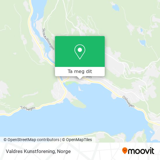 Valdres Kunstforening kart
