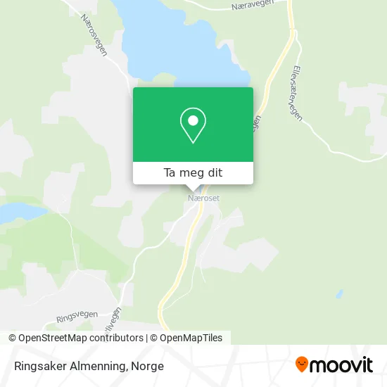 Ringsaker Almenning kart