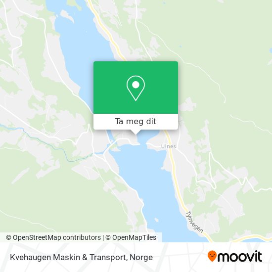 Kvehaugen Maskin & Transport kart