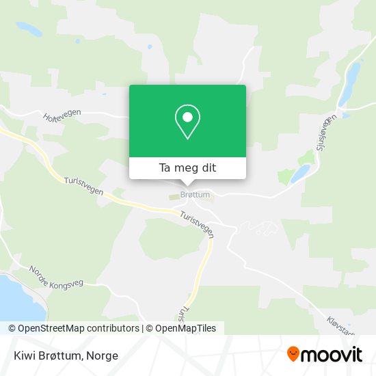 Kiwi Brøttum kart