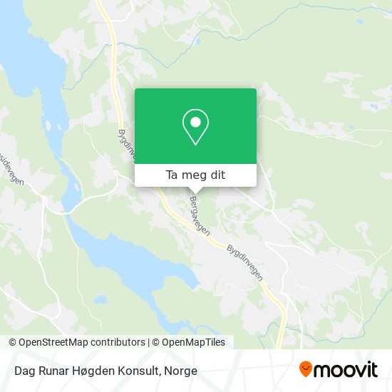 Dag Runar Høgden Konsult kart