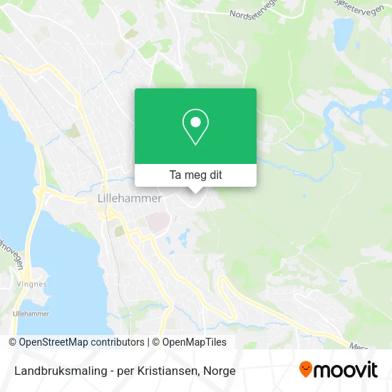 Landbruksmaling - per Kristiansen kart