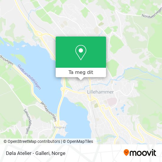 Døla Atelier - Galleri kart