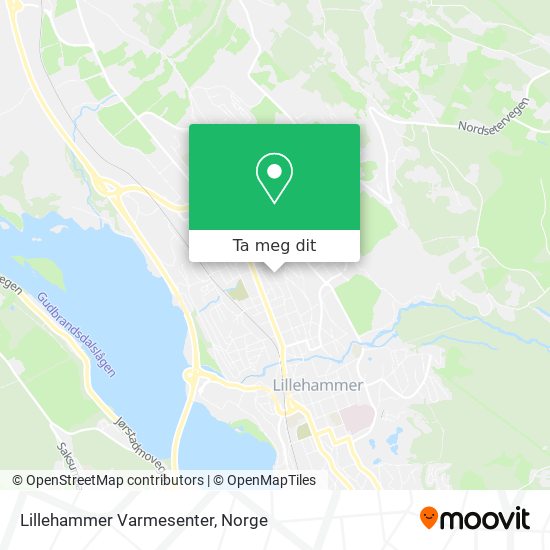 Lillehammer Varmesenter kart