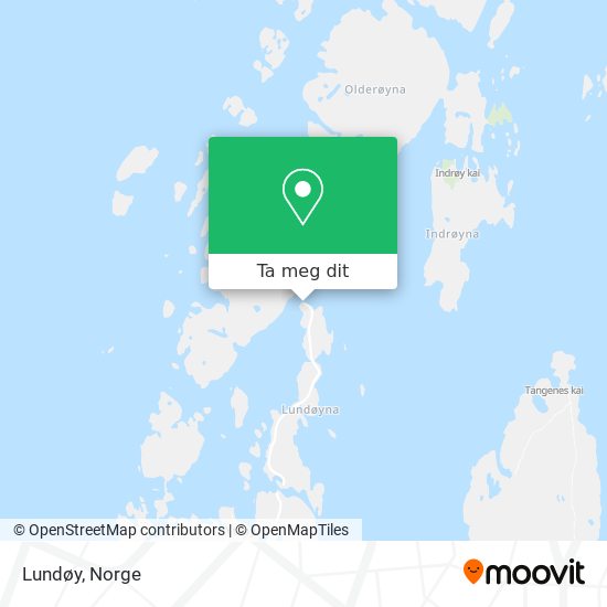 Lundøy kart