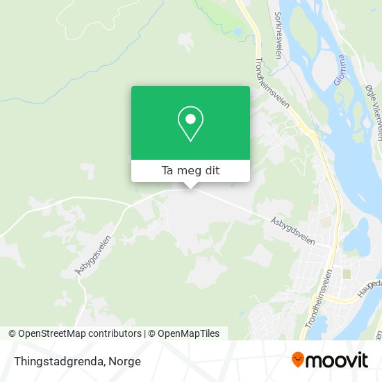 Thingstadgrenda kart