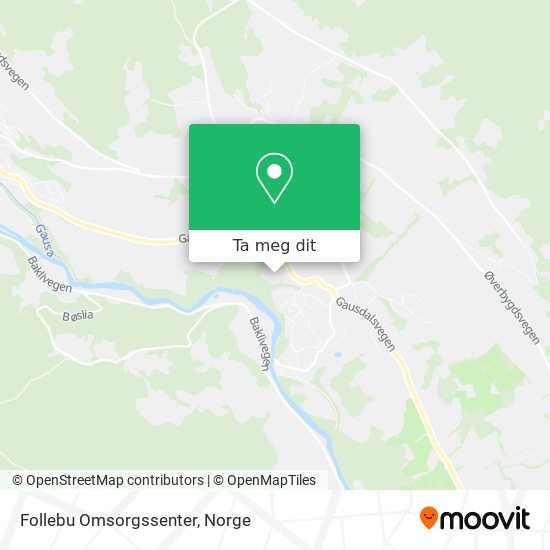 Follebu Omsorgssenter kart