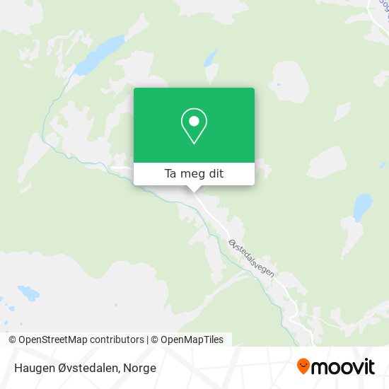 Haugen Øvstedalen kart