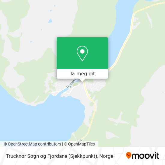 Trucknor Sogn og Fjordane (Sjekkpunkt) kart