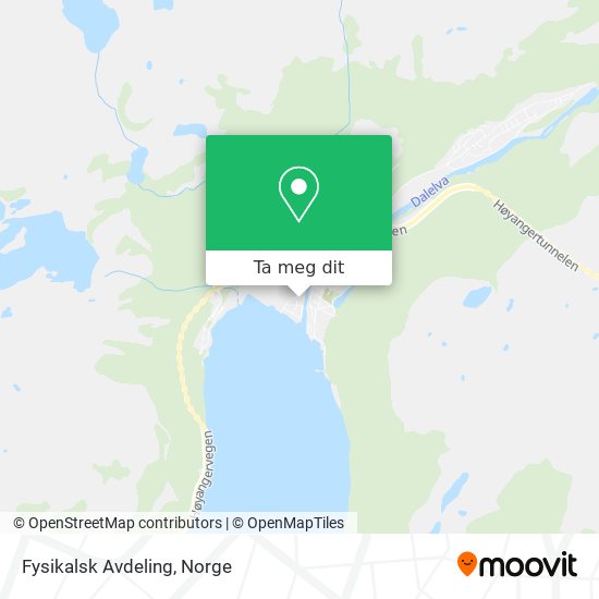 Fysikalsk Avdeling kart