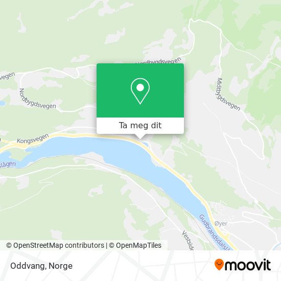 Oddvang kart