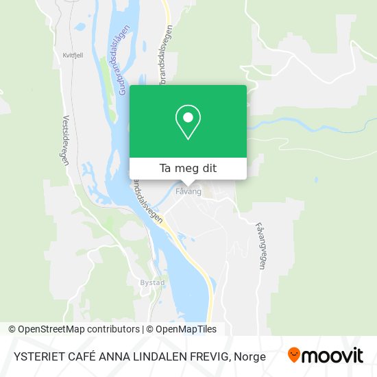 YSTERIET CAFÉ ANNA LINDALEN FREVIG kart