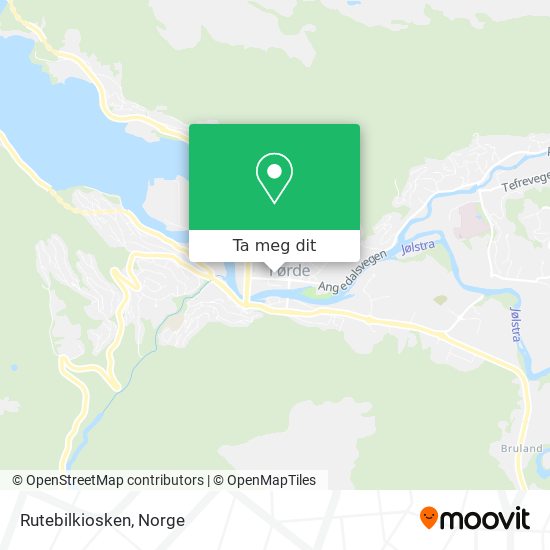 Rutebilkiosken kart