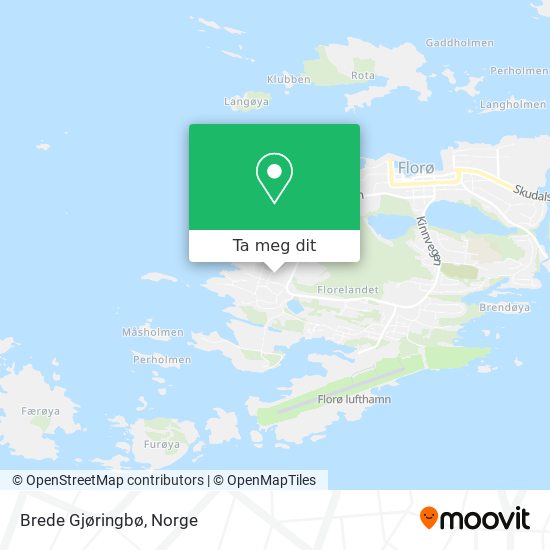 Brede Gjøringbø kart