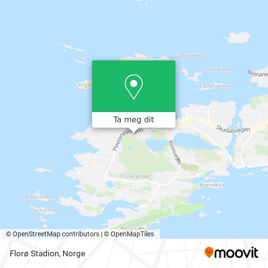 Florø Stadion kart