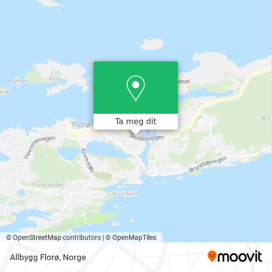 Allbygg Florø kart