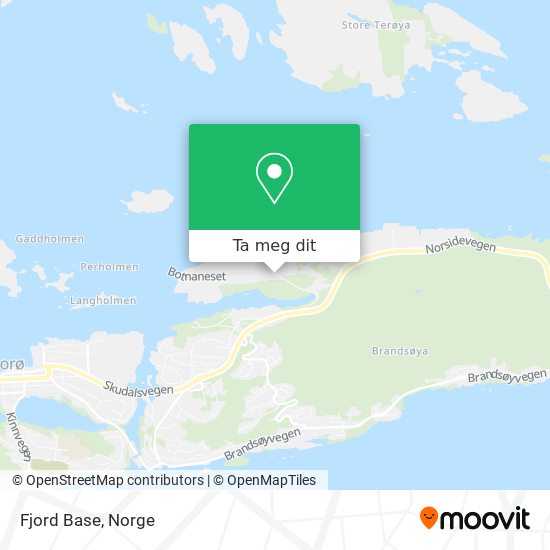 Fjord Base kart