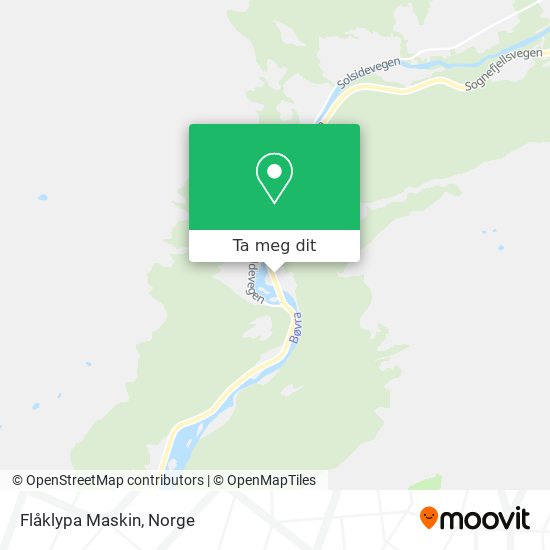 Flåklypa Maskin kart