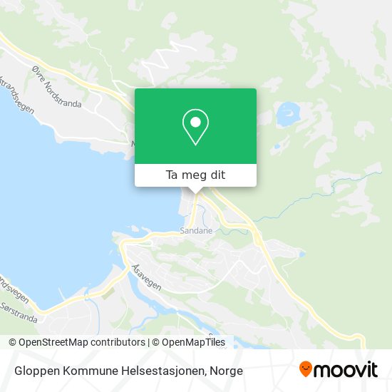 Gloppen Kommune Helsestasjonen kart