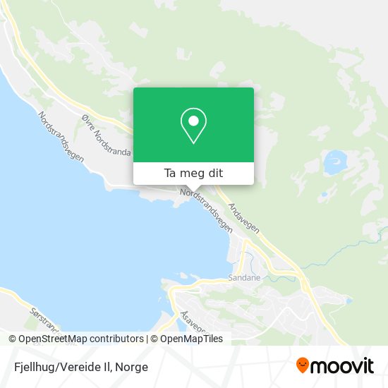 Fjellhug/Vereide Il kart