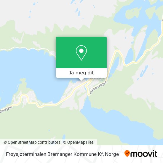 Frøysjøterminalen Bremanger Kommune Kf kart