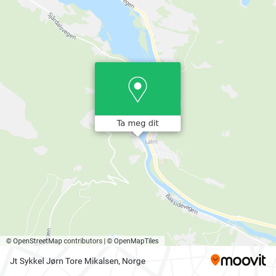 Jt Sykkel Jørn Tore Mikalsen kart