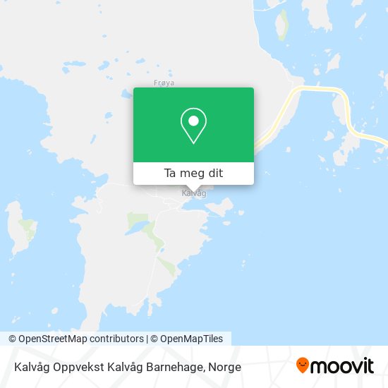 Kalvåg Oppvekst Kalvåg Barnehage kart
