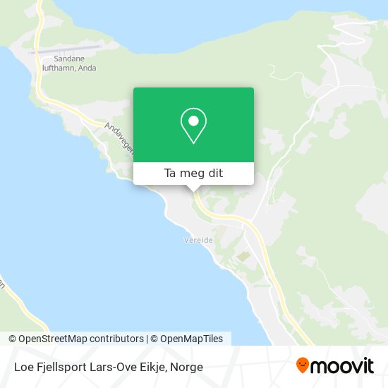 Loe Fjellsport Lars-Ove Eikje kart