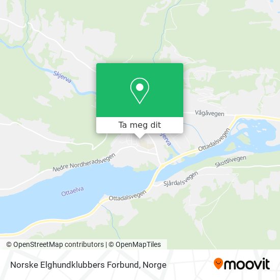 Norske Elghundklubbers Forbund kart