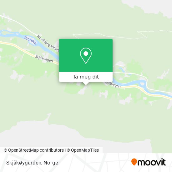 Skjåkøygarden kart