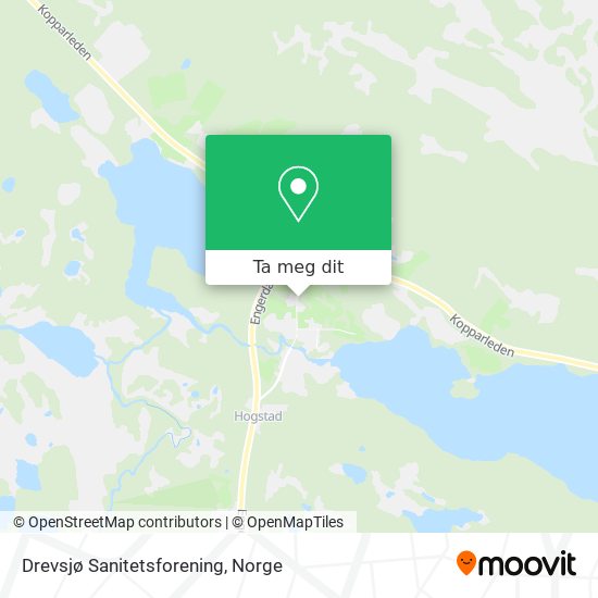Drevsjø Sanitetsforening kart