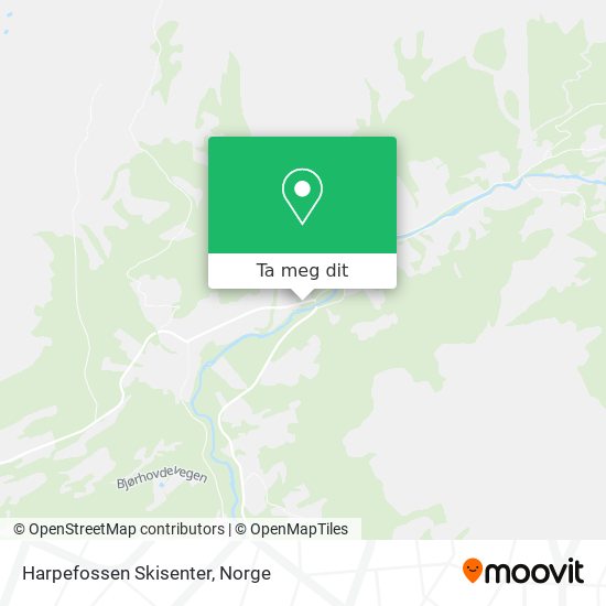 Harpefossen Skisenter kart