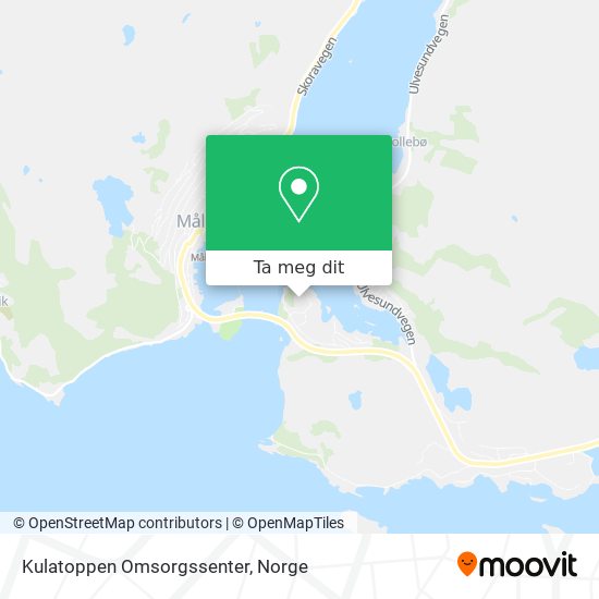 Kulatoppen Omsorgssenter kart