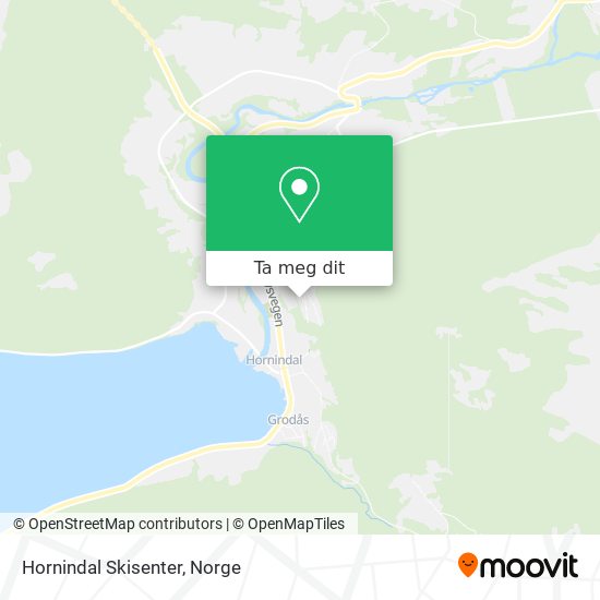 Hornindal Skisenter kart
