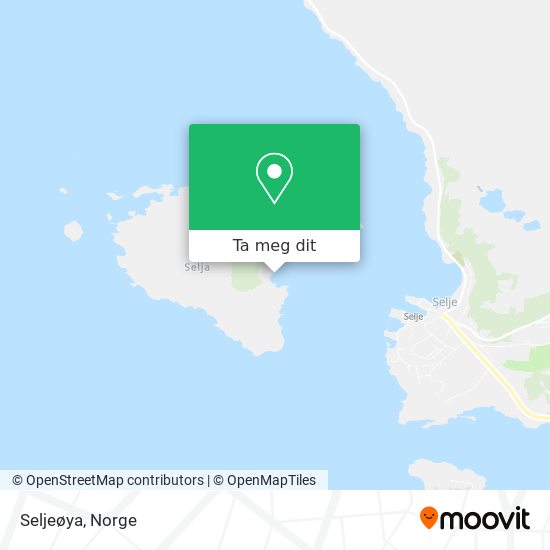 Seljeøya kart