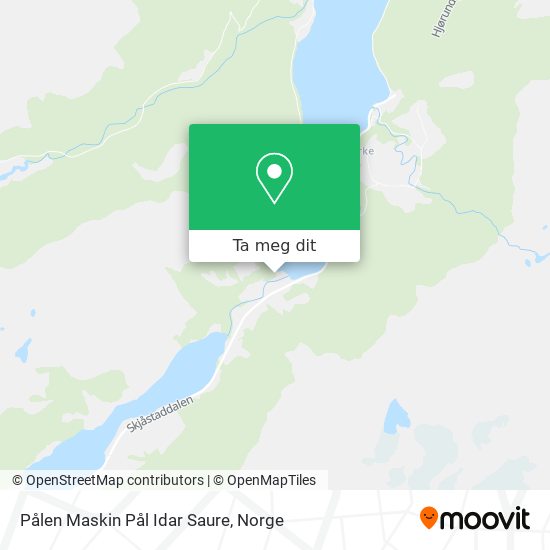 Pålen Maskin Pål Idar Saure kart