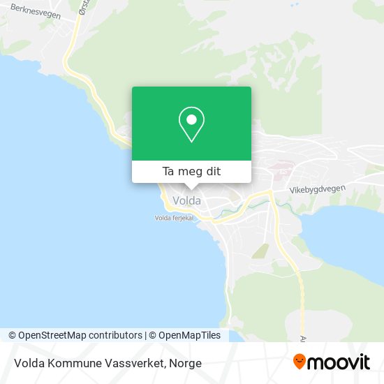 Volda Kommune Vassverket kart