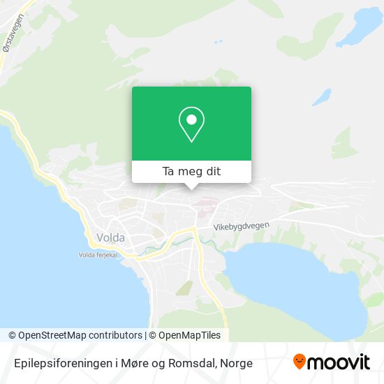 Epilepsiforeningen i Møre og Romsdal kart