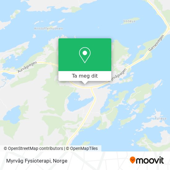 Myrvåg Fysioterapi kart