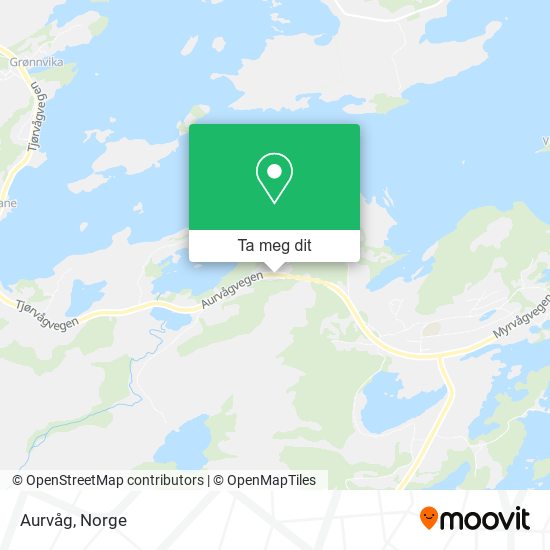 Aurvåg kart