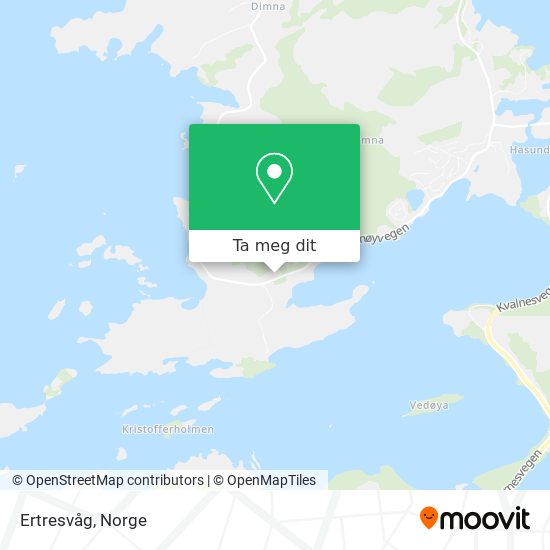 Ertresvåg kart