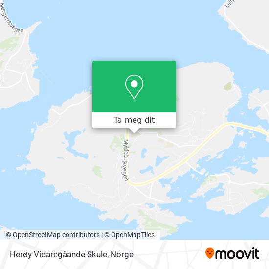 Herøy Vidaregåande Skule kart