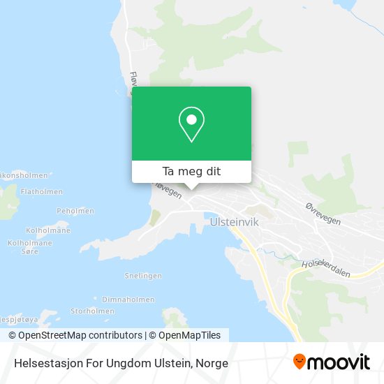 Helsestasjon For Ungdom Ulstein kart