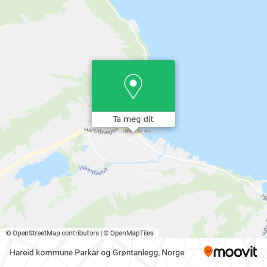 Hareid kommune Parkar og Grøntanlegg kart