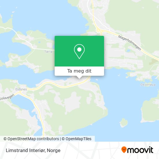 Limstrand Interiør kart